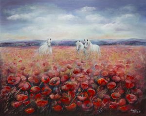 obraz malowany ręcznie